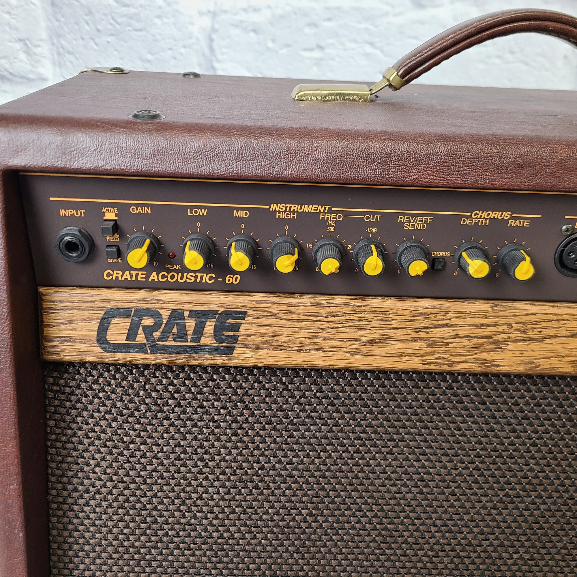 Crate Acoustic 60 2 Channel Acoustic Guitar/Vocal Busking Combo Amp