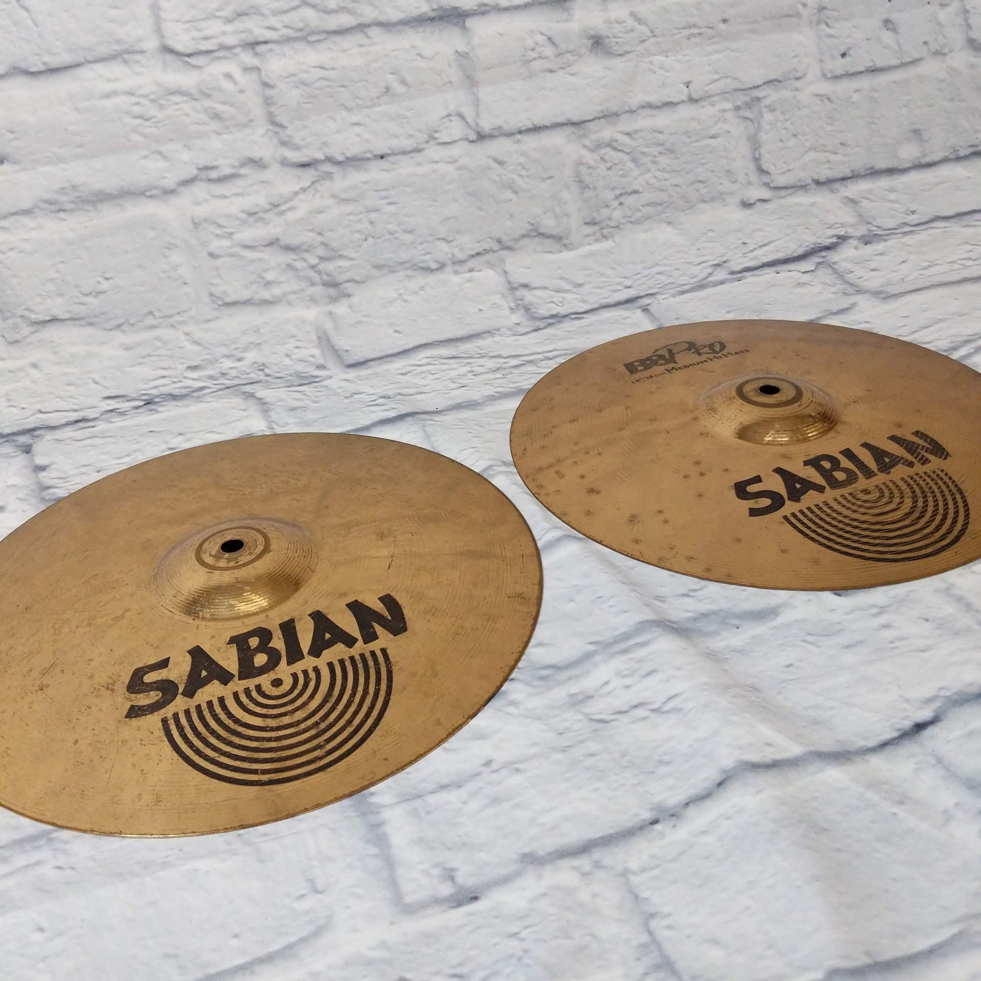 Sabian B8 Pro 14" Medium Hi Hat Cymbals