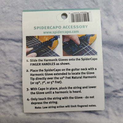 Creative Tunings Harmonic Mutes for Spider Capo