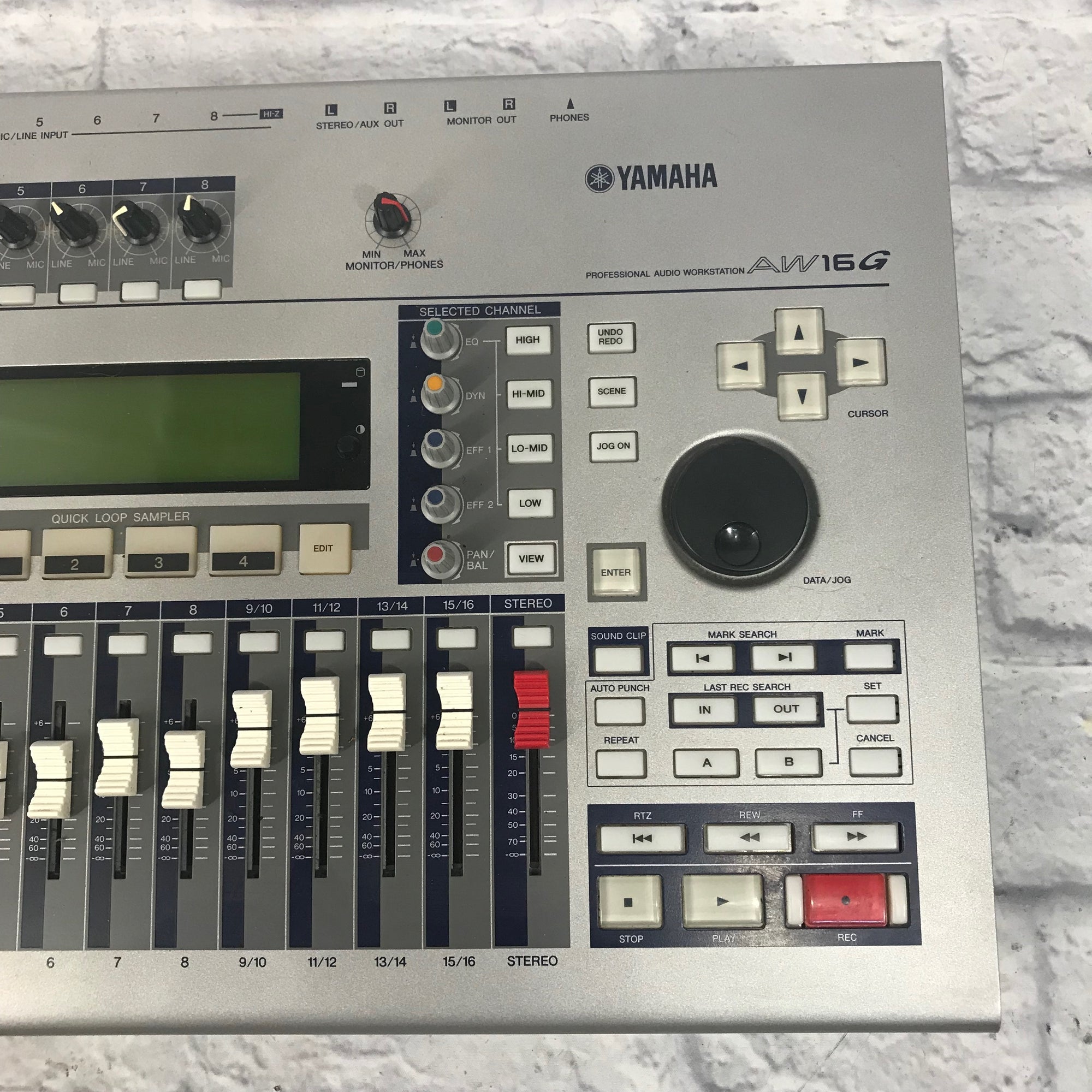 極美品】 完品 YAMAHA AW16G 16ch MTR-