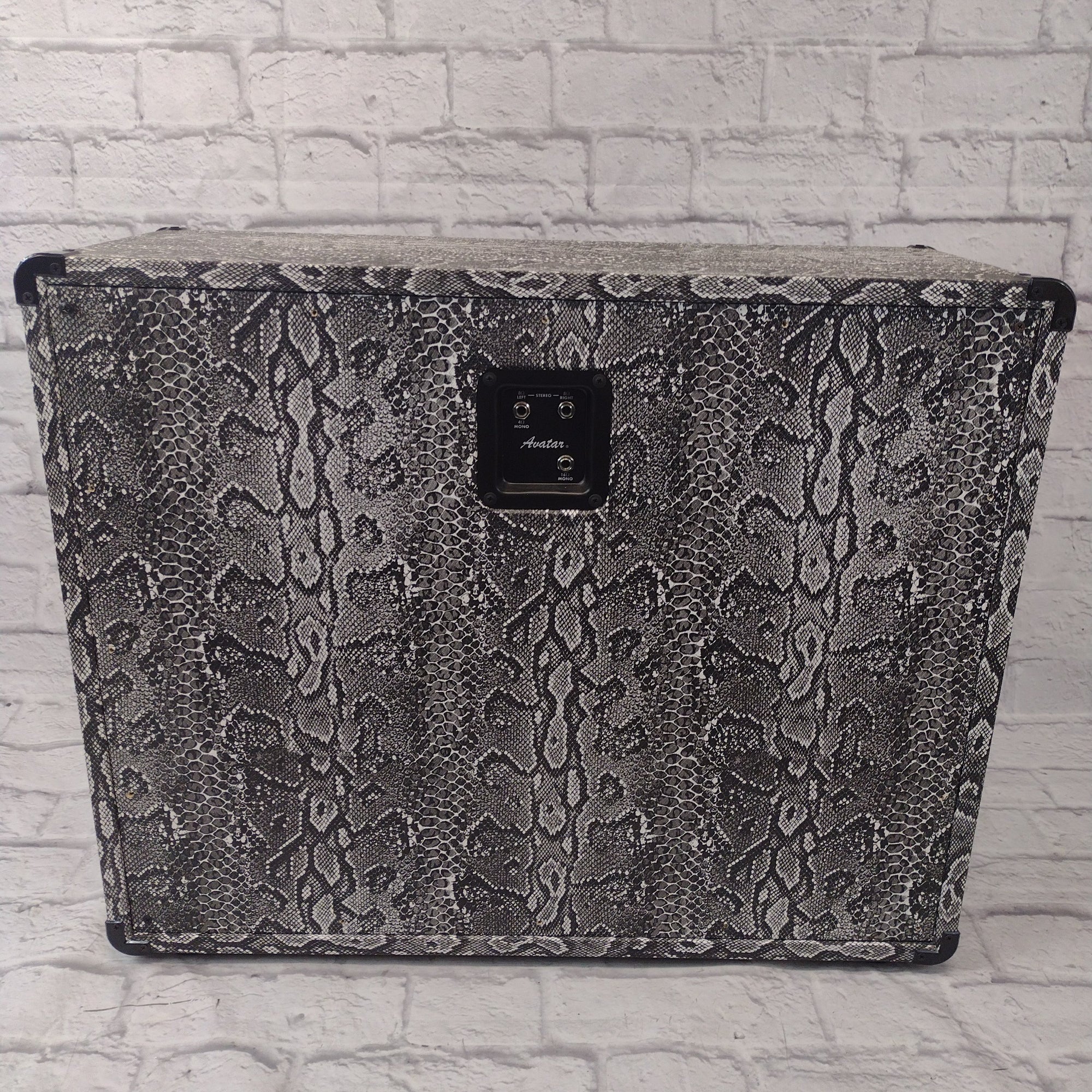 Avatar G212 Vintage Empty Guitar Cabinet Snakeskin