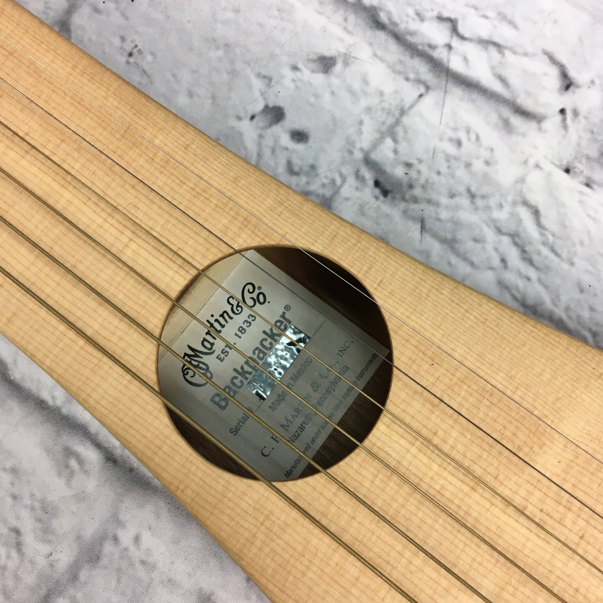 Martin Backpacker Travel Acoustic Guitar - Evolution Music
