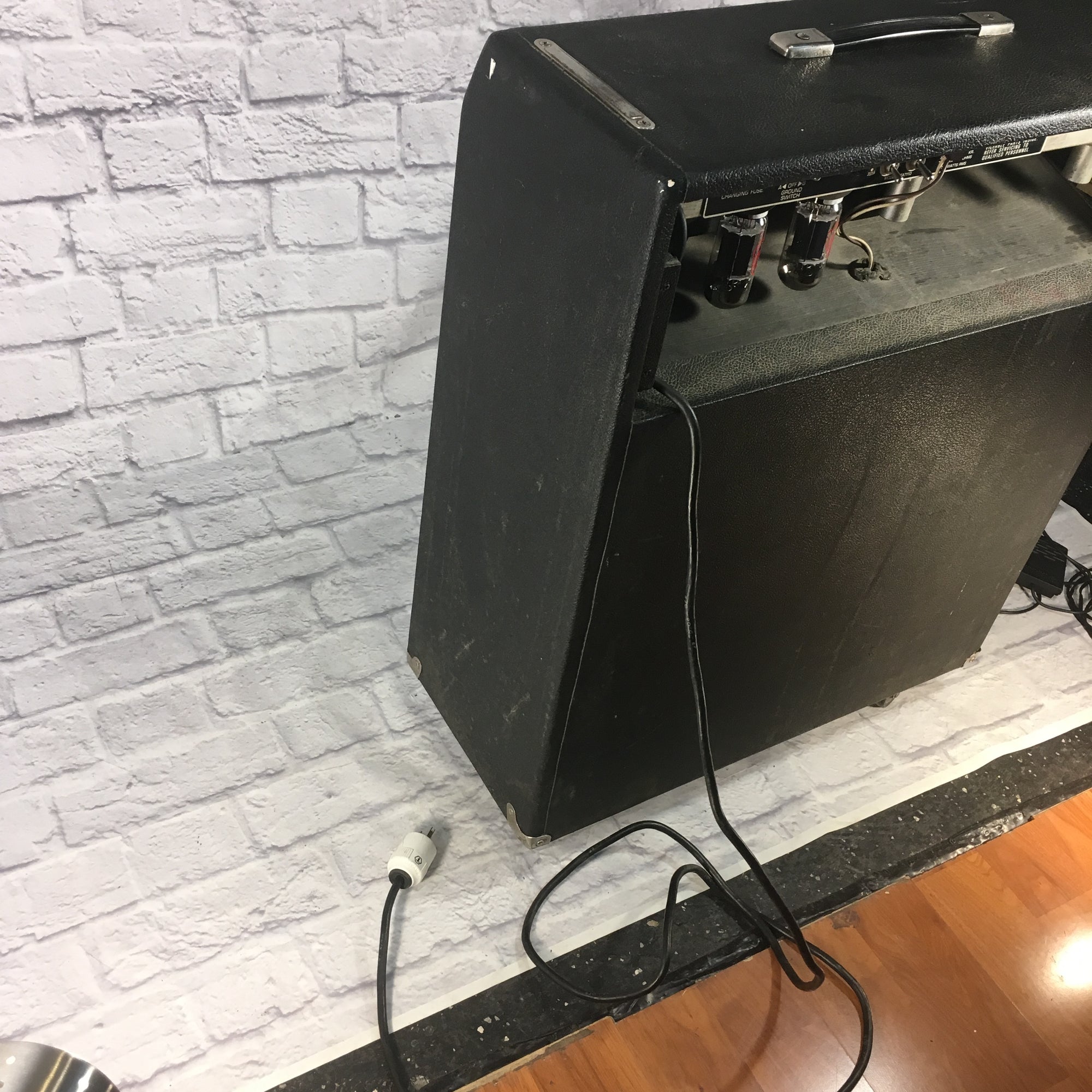 Fender Bassman Ten 50-Watt 4x10 Vintage Silverface Guitar Combo Amp