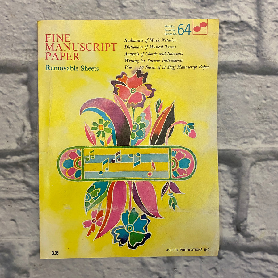 Ashley Fine Manuscript Paper