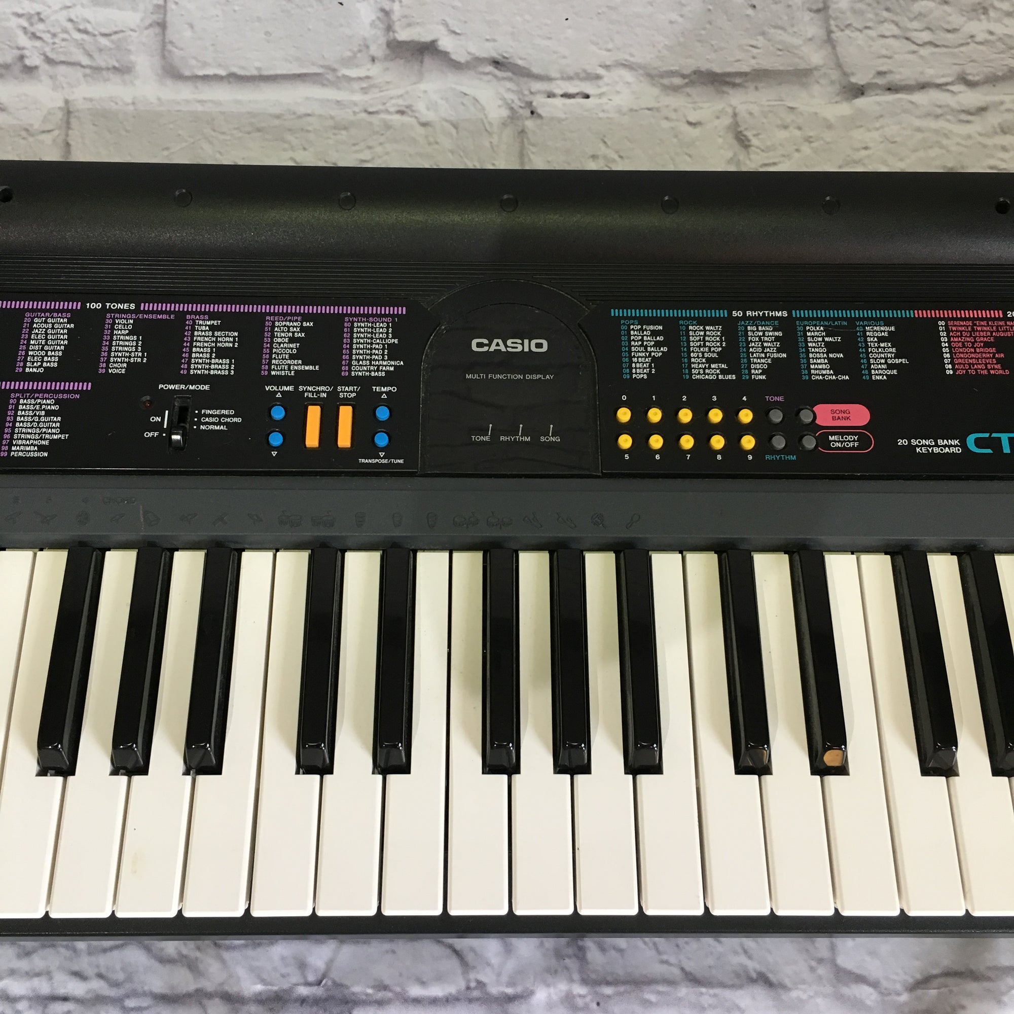 Casio CTK480 Keyboard - No Power Supply - Evolution Music