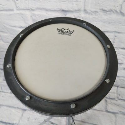 Remo Practice Pad - Tunable Ambassador Coated Drum Head w/ Stand 8"