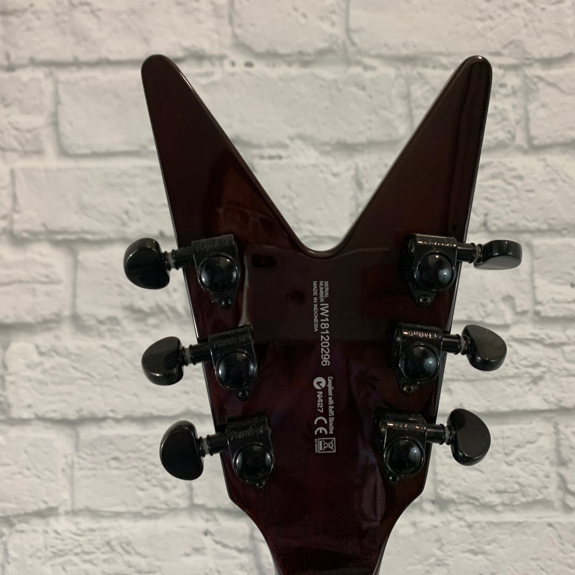 Dean V Stealth w/ Lace Sensor Dissonant Aggressor