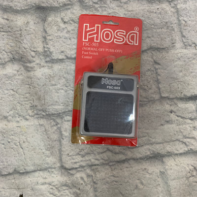 Hosa FSC-503 FSC503 Normal Off Push Off Footswitch