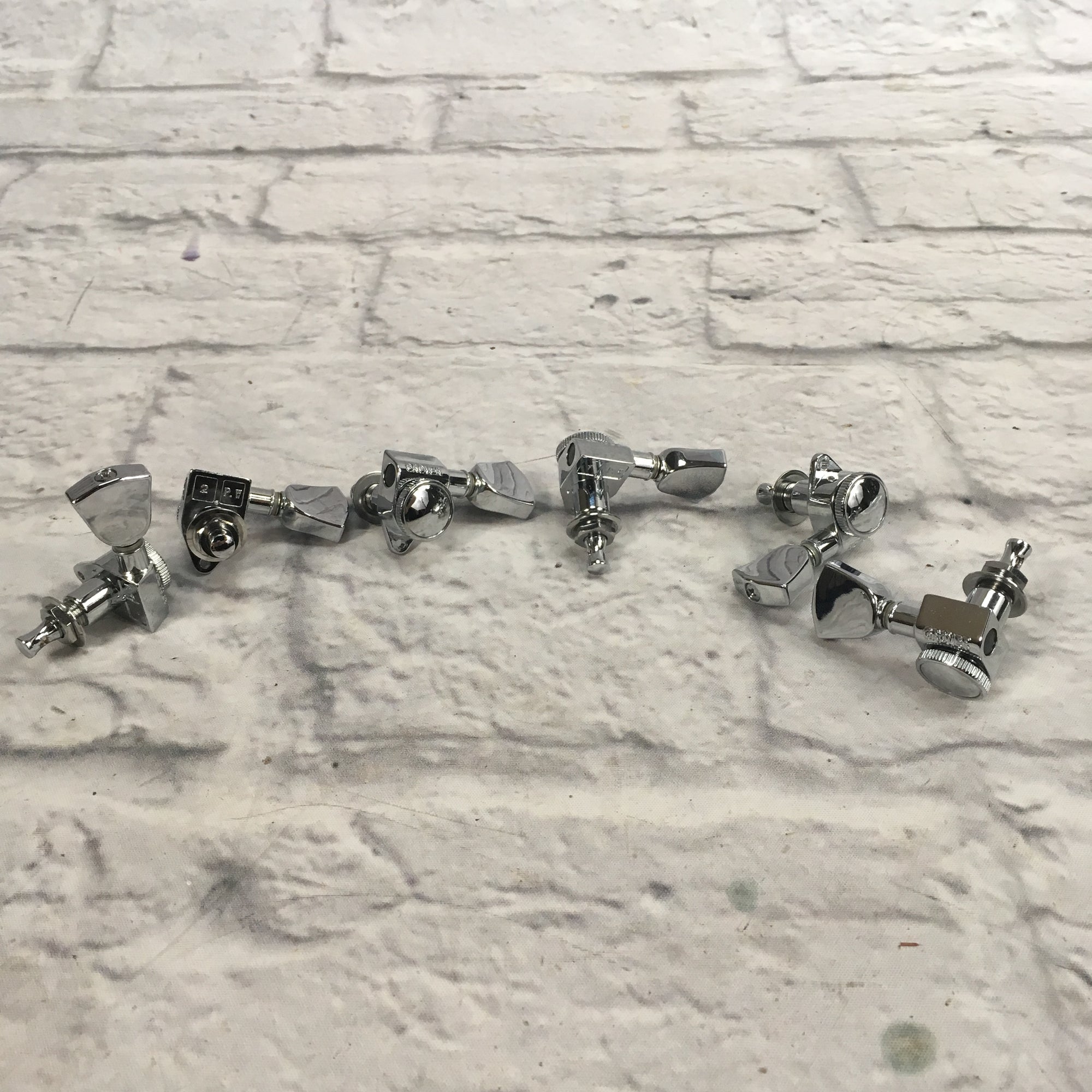 Grover Locking Tulip 3x3 Chrome Tuners - Evolution Music