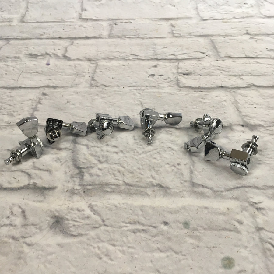 Grover Locking Tulip 3x3 Chrome Tuners
