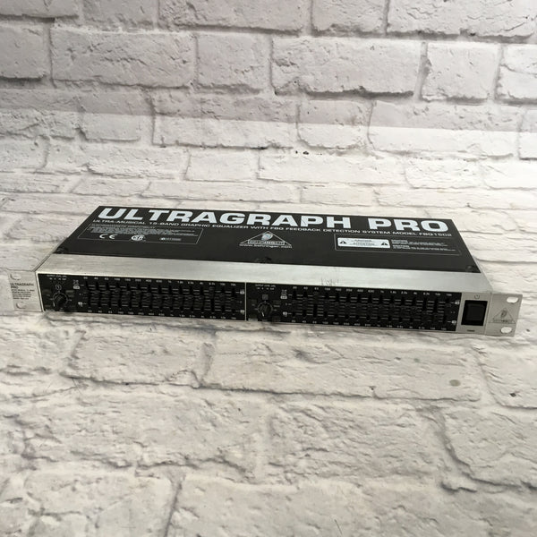 Behringer Ultragraph FBQ1502 Equalizer Evolution Music