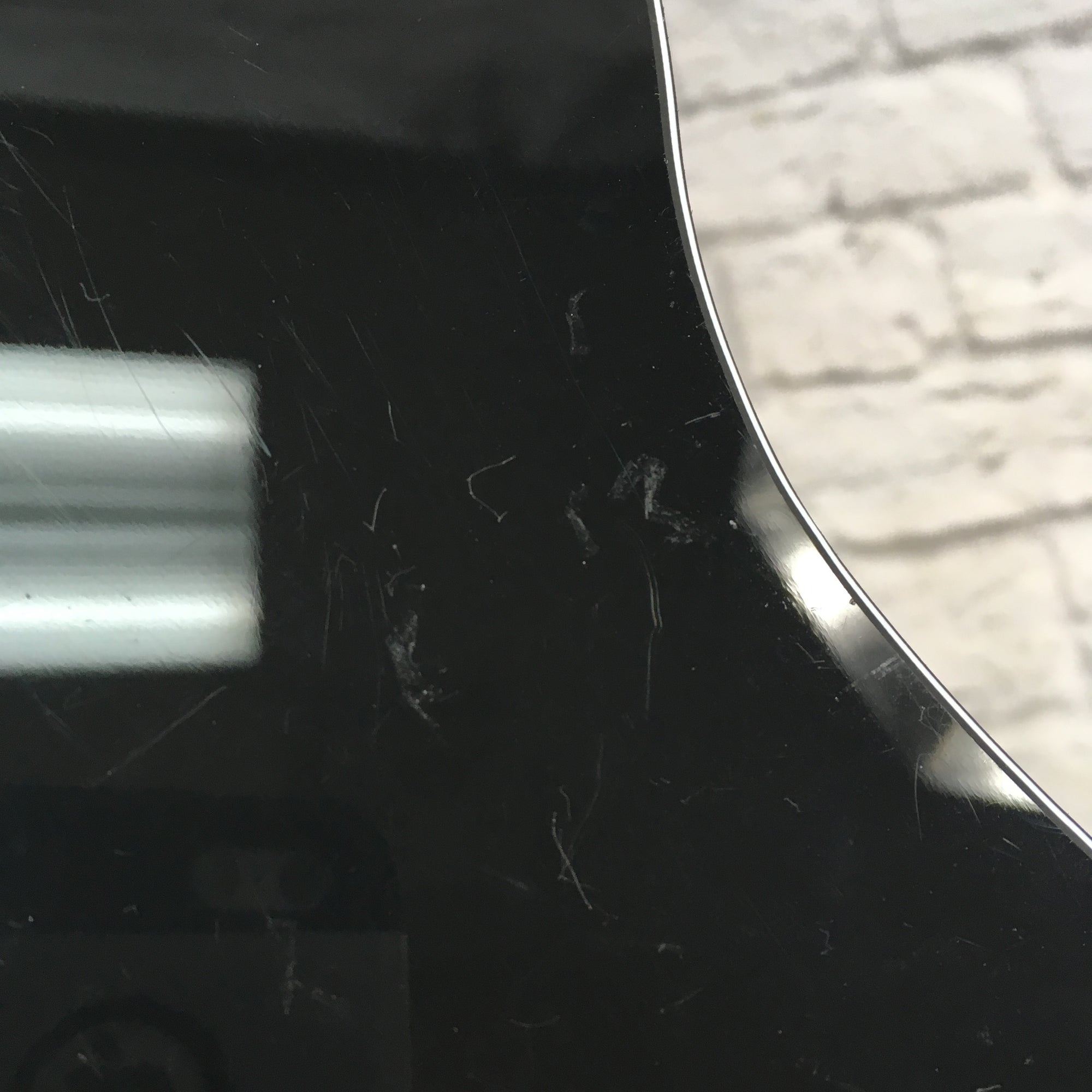P Bass Style Pickguard Black