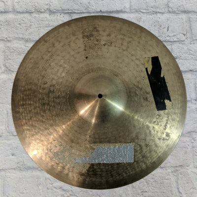Vintage 20" Hand Hammered Ping Ride Made in Italy