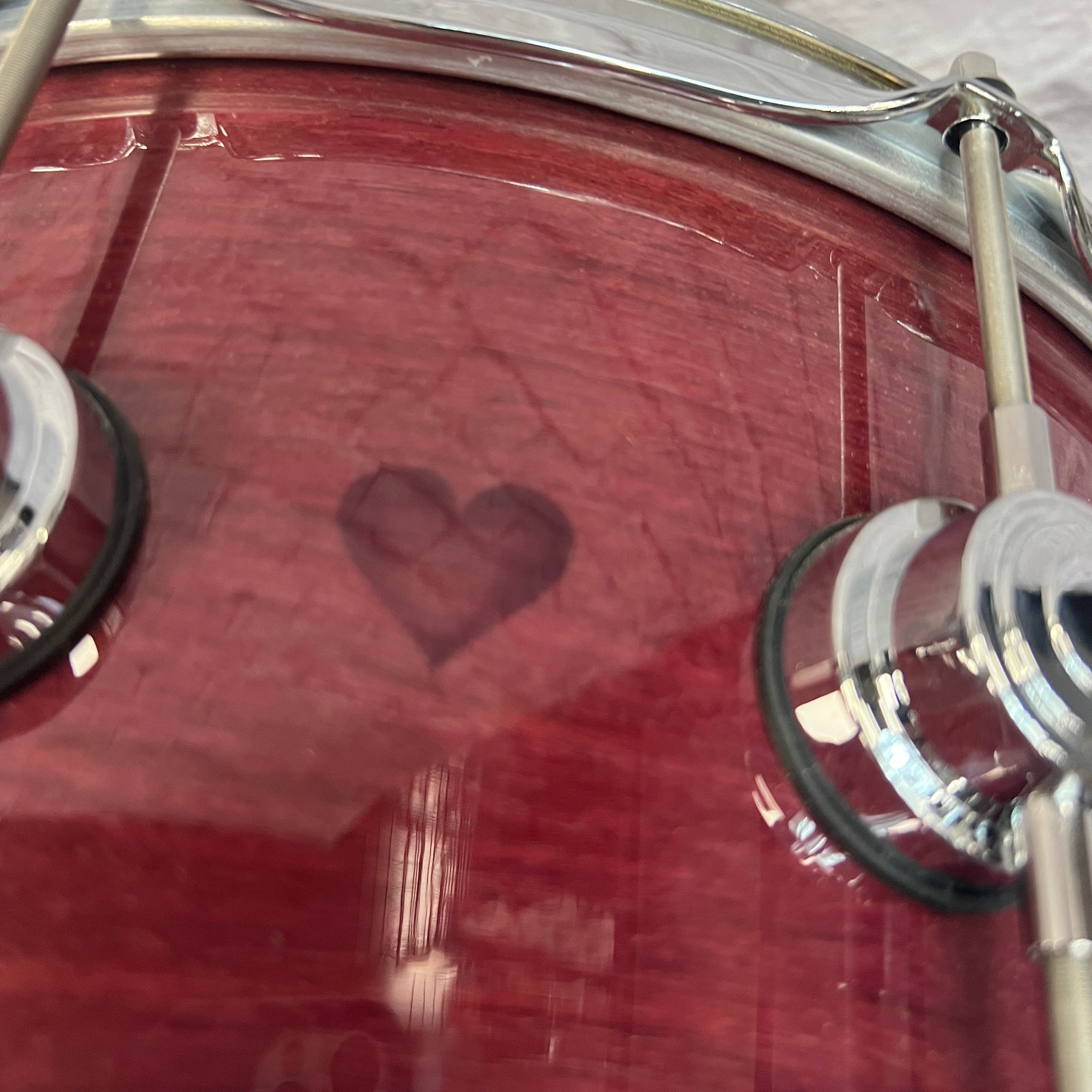 DW Collector's Series HVLT 14x6.5 Purple Heart Snare