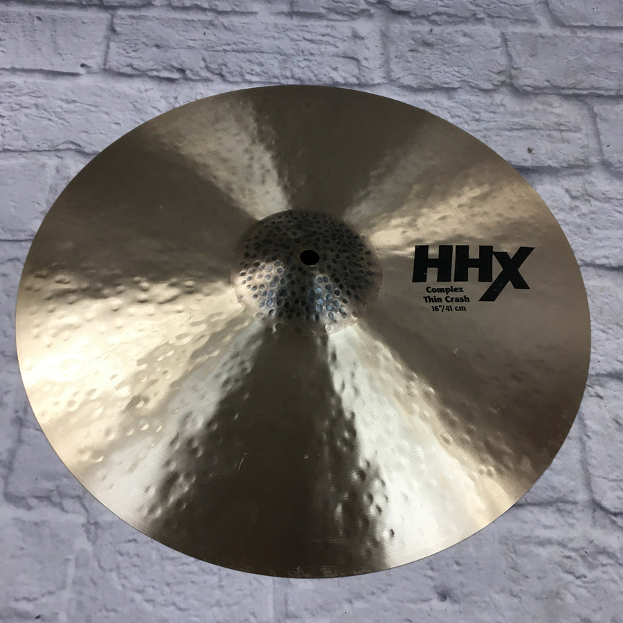 Sabian 16 HHX Complex Thin Crash Cymbal