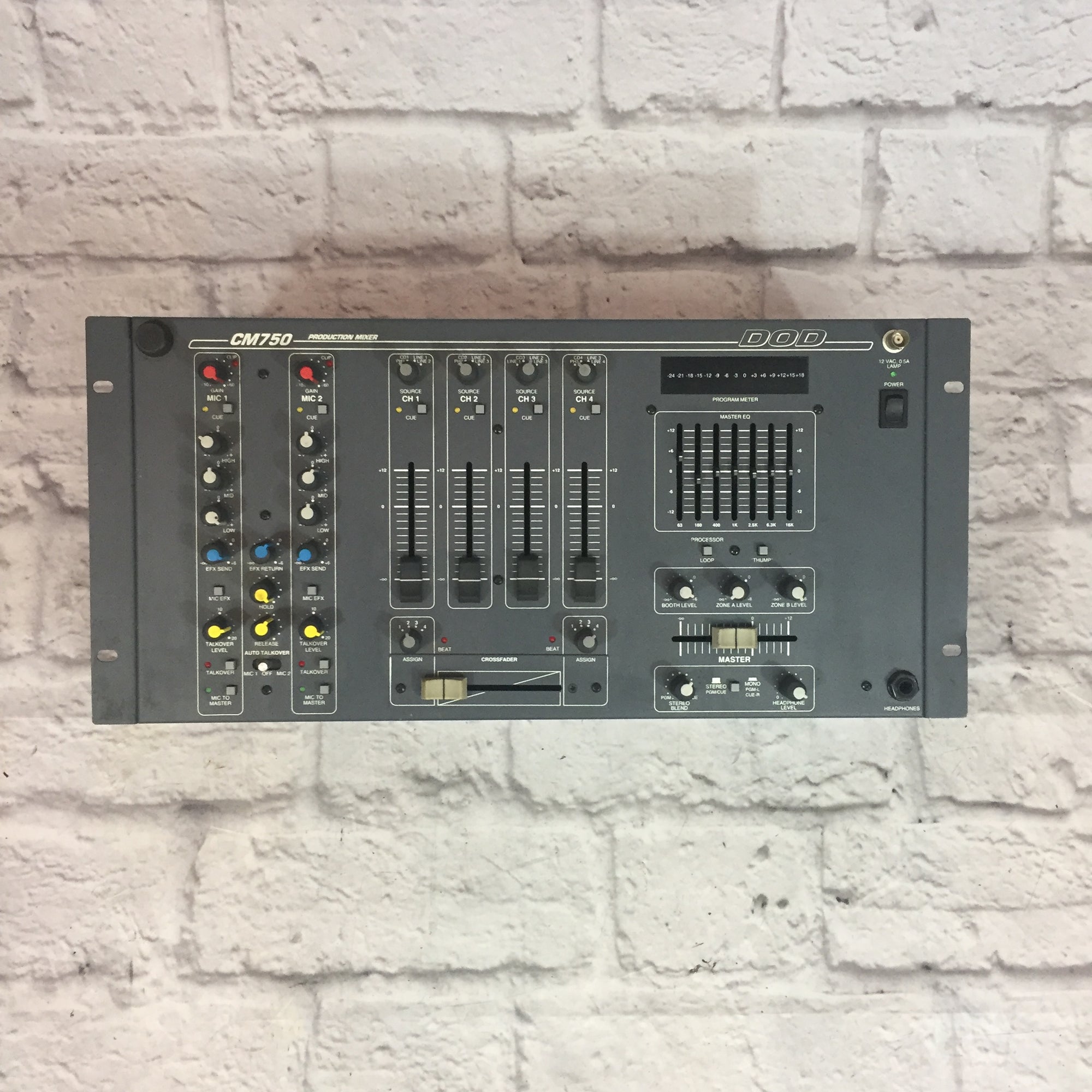 DOD CM750 Production Mixer