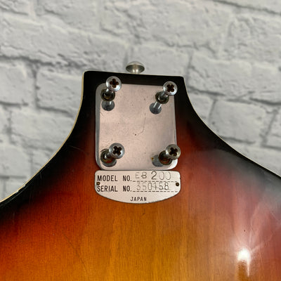 Teisco EB-200W 4 String Bass Guitar Body