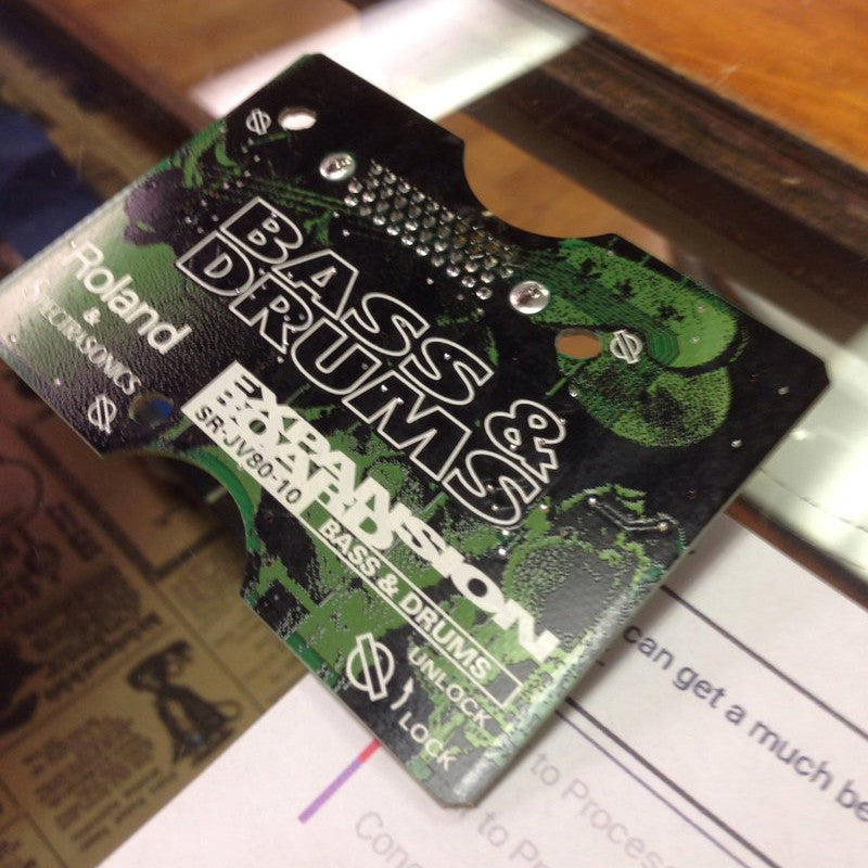 Roland SR JV80-10 Expansion Card Bass and Drums