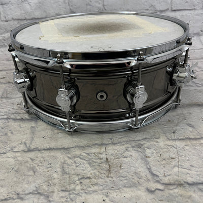 DW Design Series Black over Brass 14x5.5" Snare