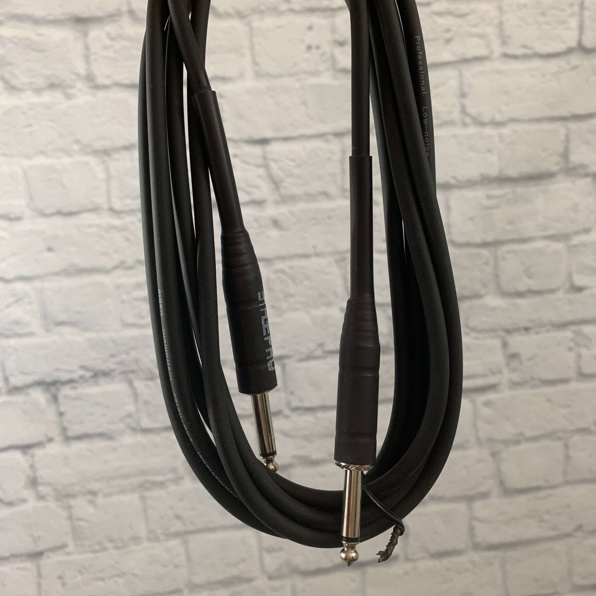 Stage Pro SPG10G 10' 1/4" Instrument Cable (Black Ends)