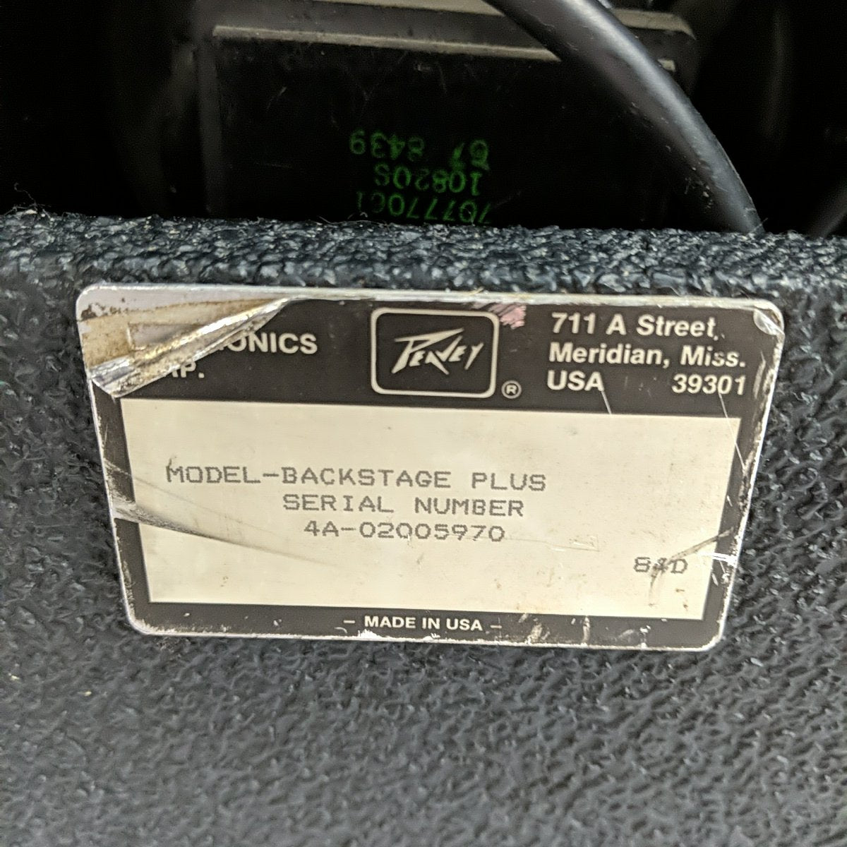Peavey Backstage Plus Guitar Combo Amp
