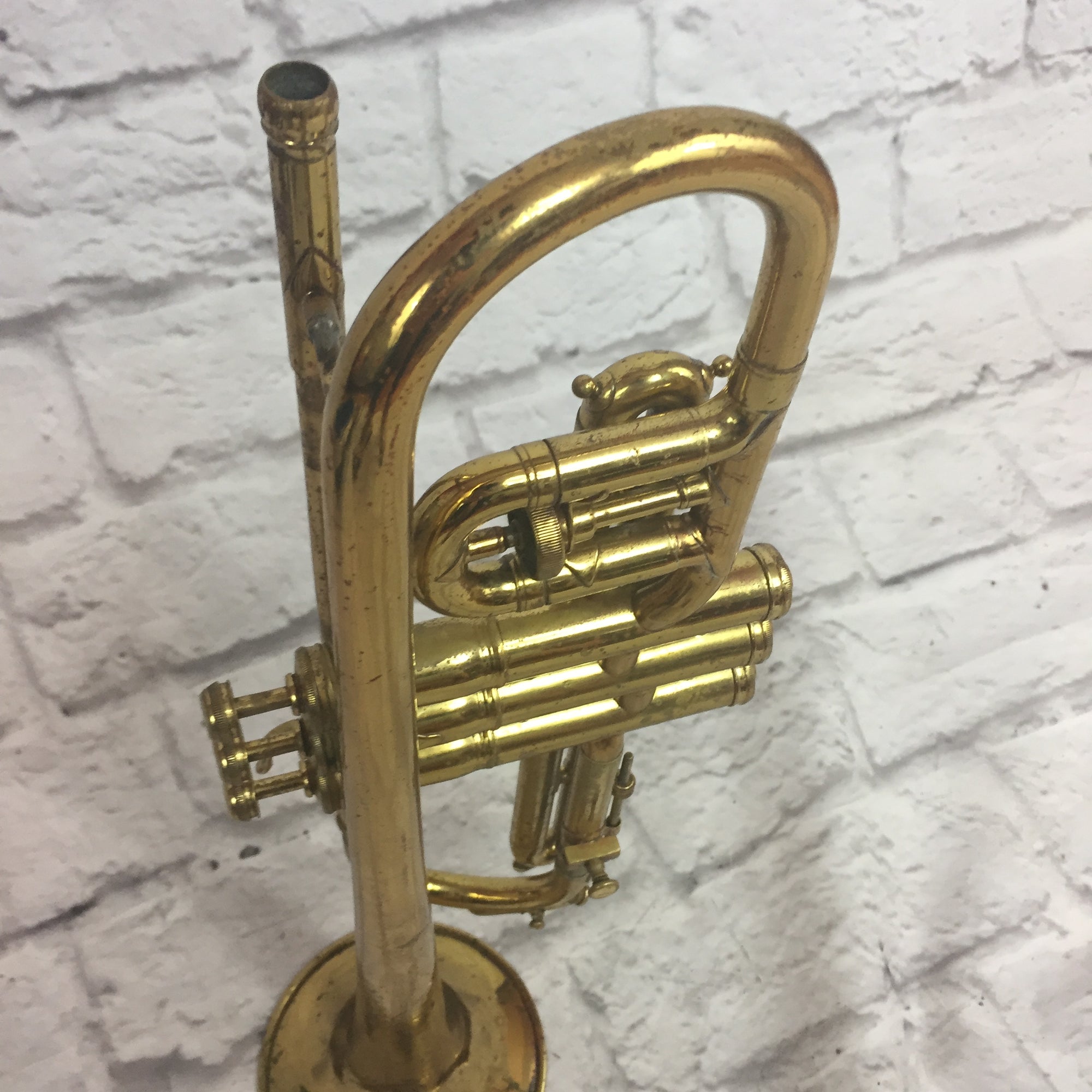 Vintage C G Conn Trumpet with All Star Mouthpiece