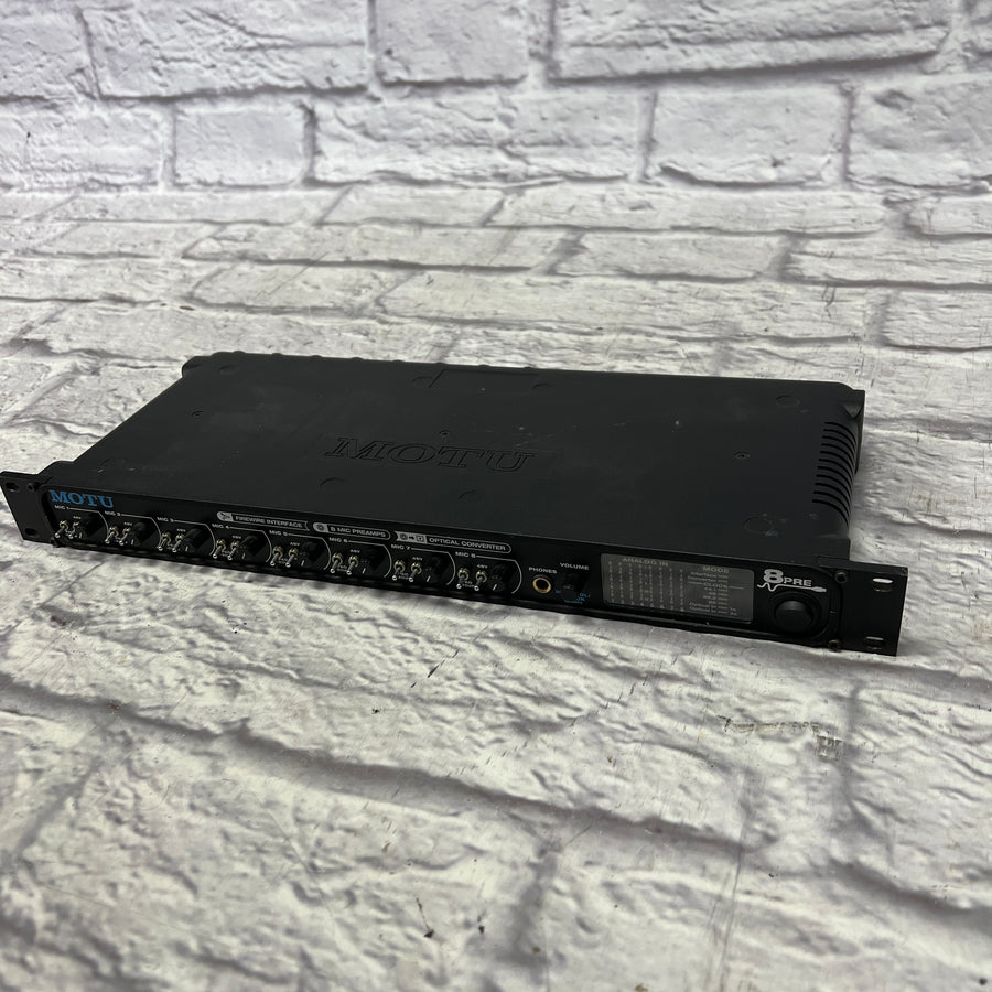 Motu 8pre Firewire Audio Interface