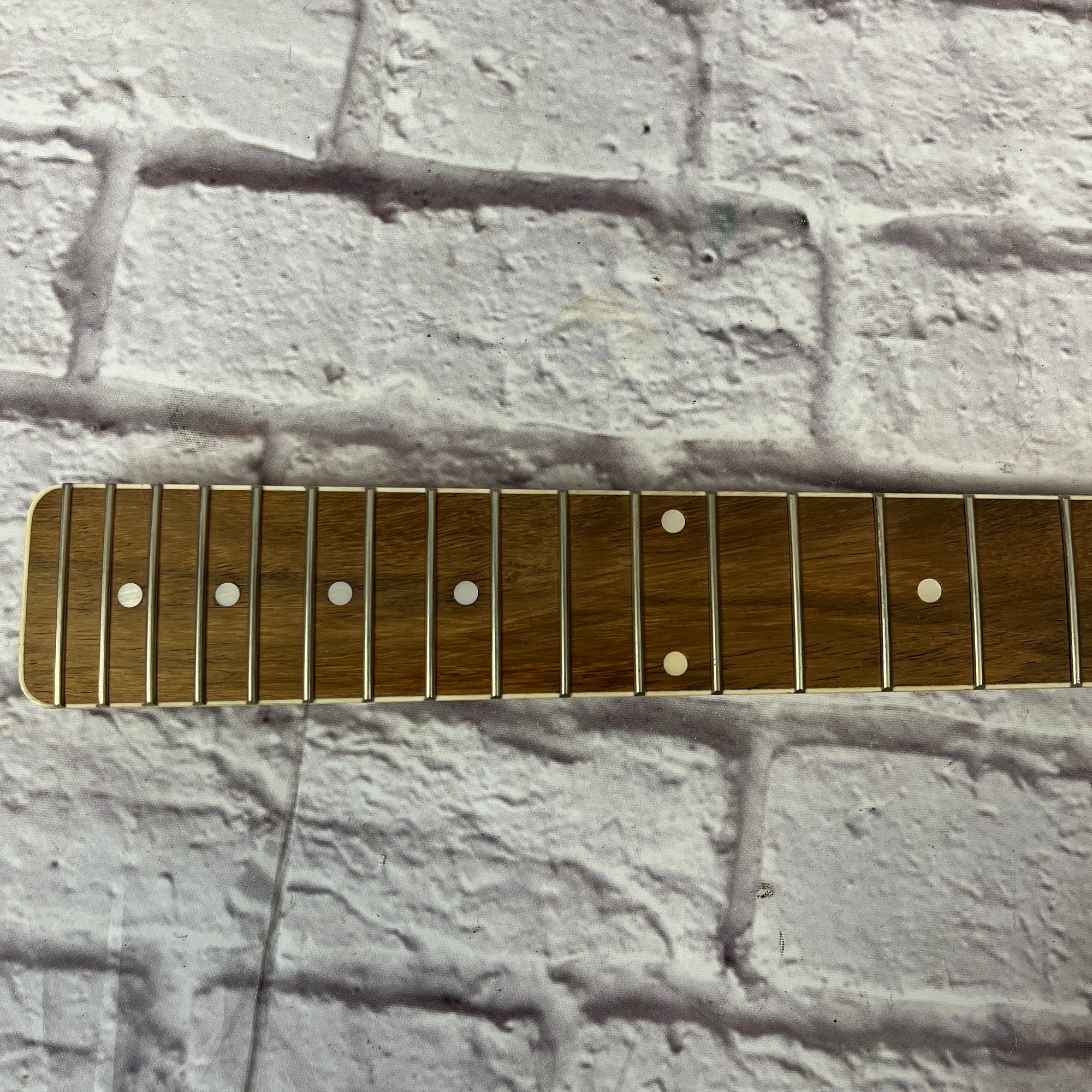 Design your Own Headstock 22 Fret with Bound Rosewood Fretboard Guitar Neck w/ Top Nut