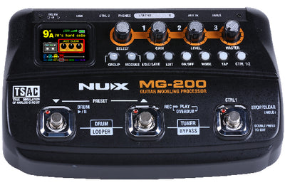 NuX MG-200 Modeling Guitar Effects Processor