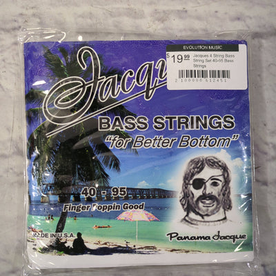 Jacques 4 String Bass String Set 40-95 Bass Strings