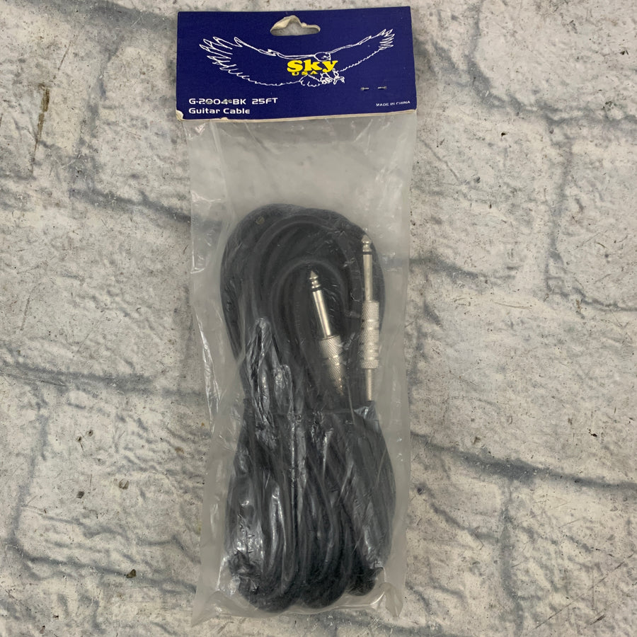Sky 25ft Instrument Cable G-2004-BK