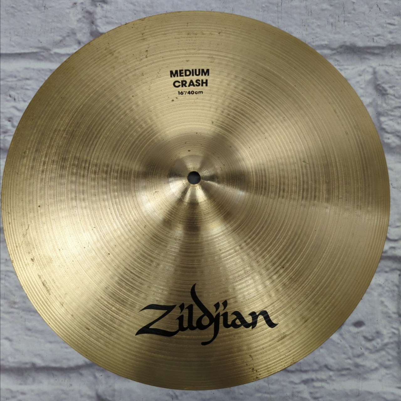 Zildjian Medium Crash 16" 40cm Crash Cymbal 1250g 1981-1992 (“CO.” Stamp)