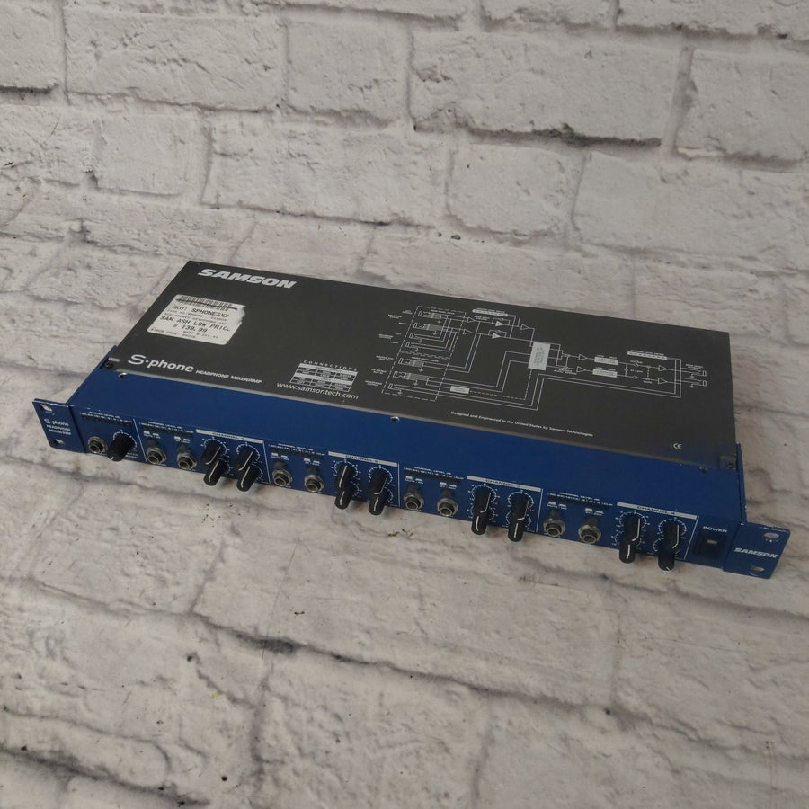 Samson S-Phone S Class Headphone Mixer / Amp