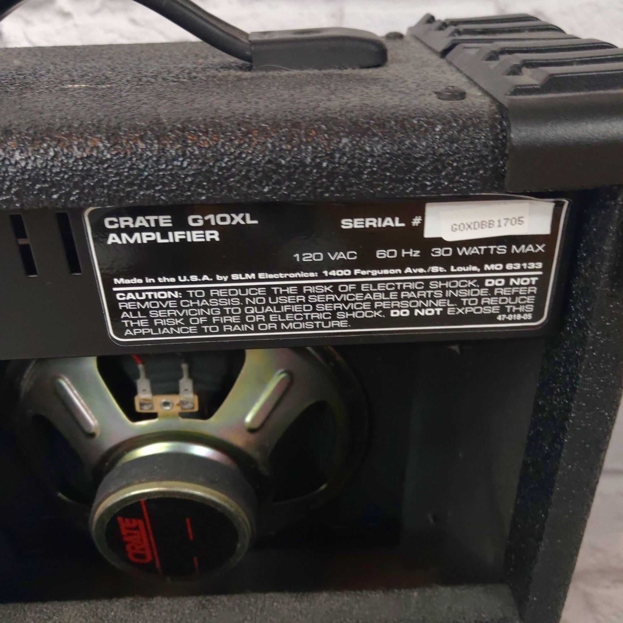 Crate G10XL Guitar Amp