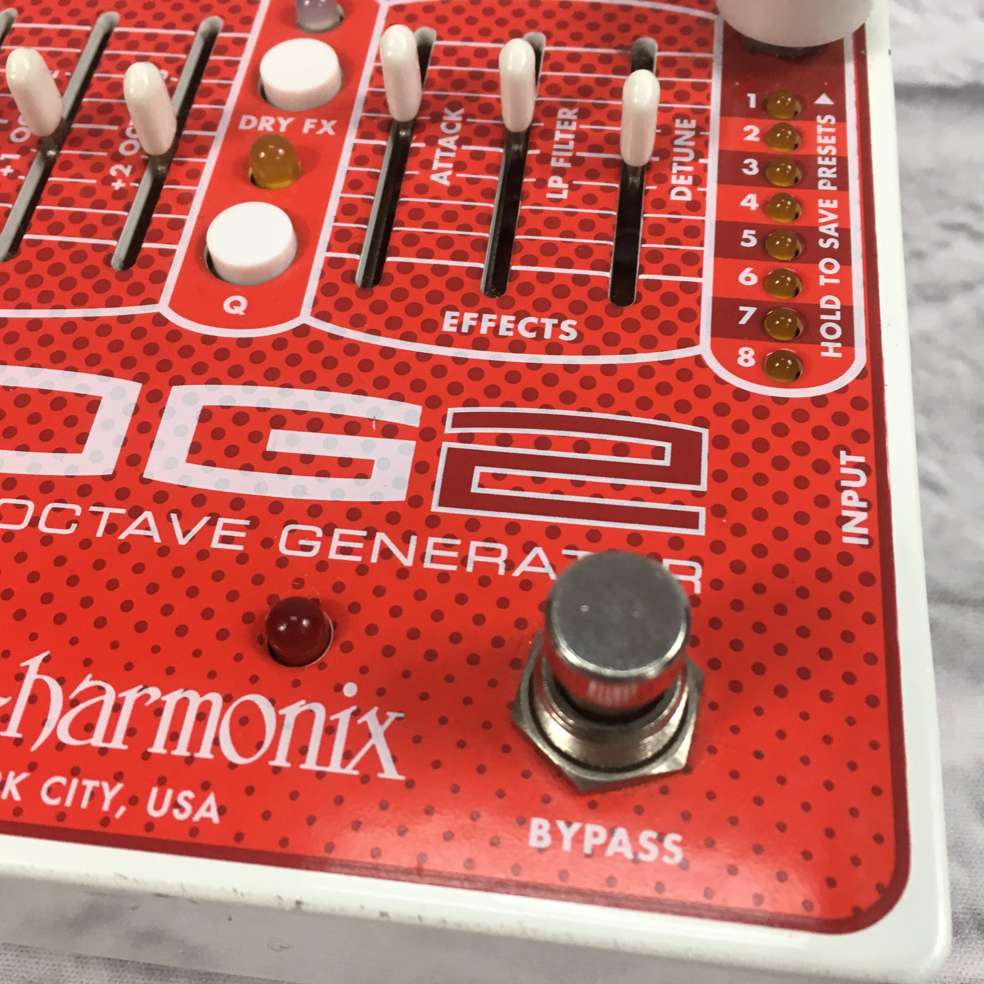 MXR Pog 2 Polyphonic Octave Generator Pedal As Is