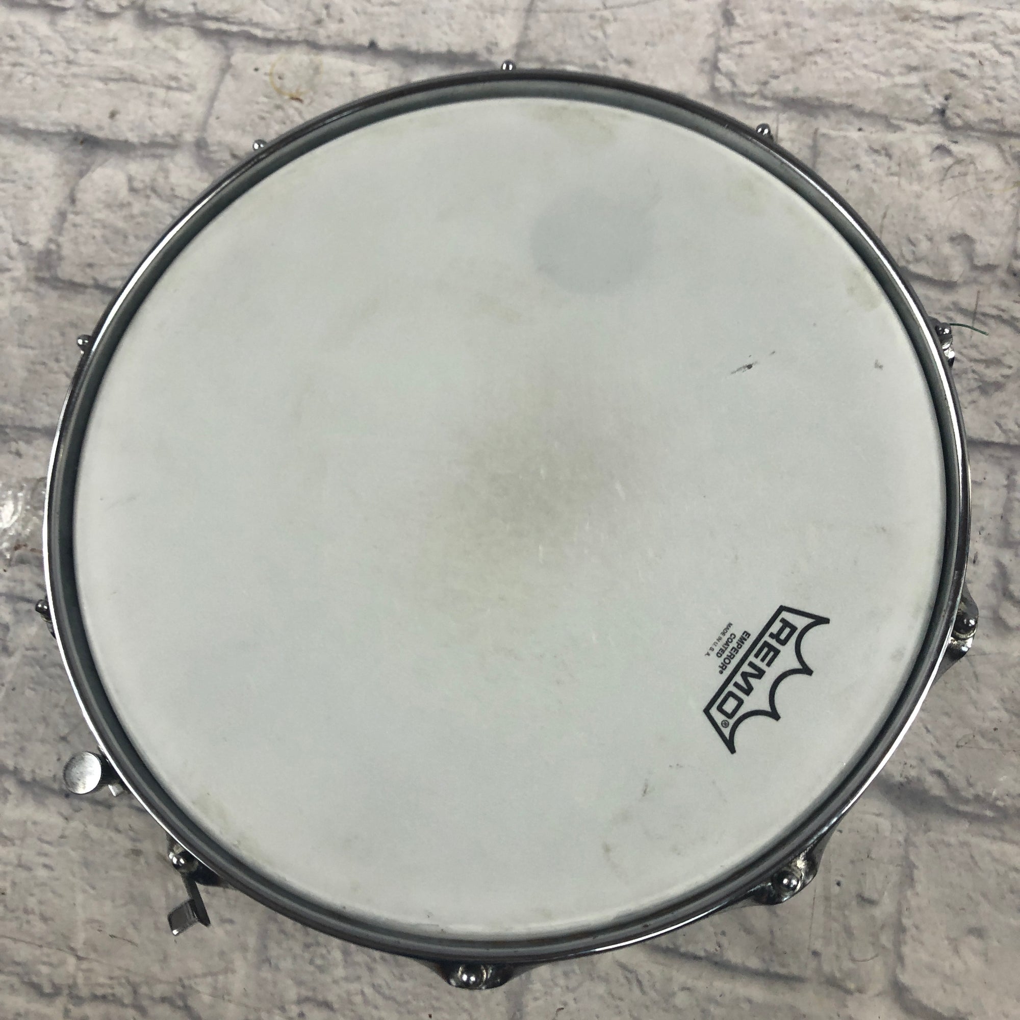 Vintage Ludwig 14x5 Supraphonic Olive Badge Aluminum Snare Drum