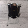 Tama Starclassic Birch 16 x 16 Floor Tom - Transparent Charcoal