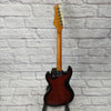 Vintage 1960s Kingston Swinger Short Scale MIJ Electric Guitar w/ Original Case and 60's Guitar Strap