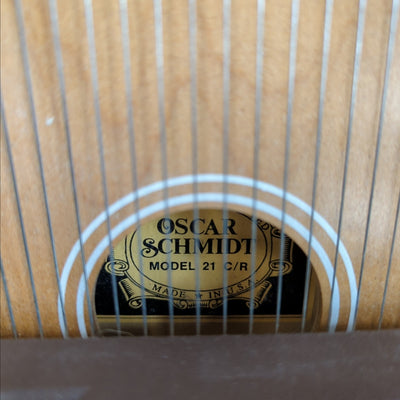 Oscar Schmidt 21-C-R Autoharp with Hard Case ca 1979