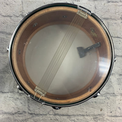 Olympic Vintage 14x5.5 Aquamarine Sparkle Snare Drum