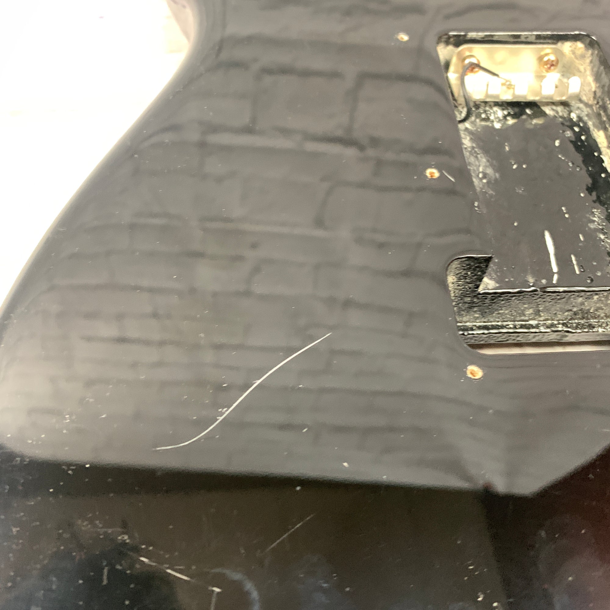 Starcaster Black Electric Guitar Body