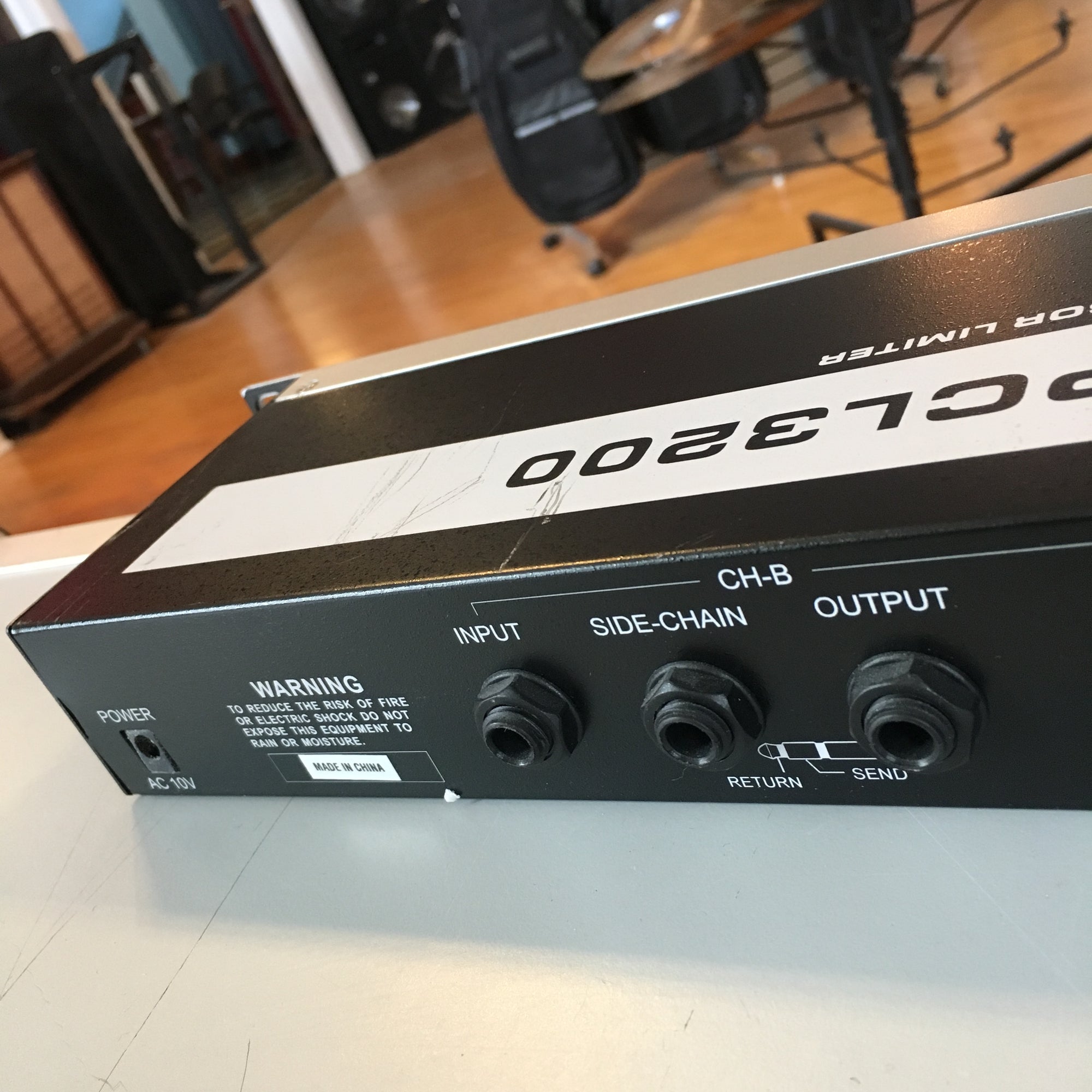 Phonic PCL3200 Dual Channel Compressor and Limiter