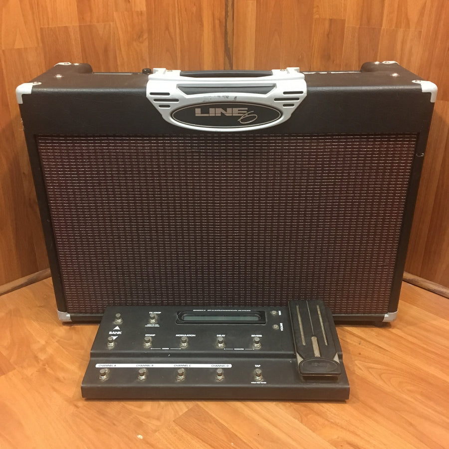 Line 6 Vetta 2x12 Modeling Combo Amp w/ FBV Shortboard