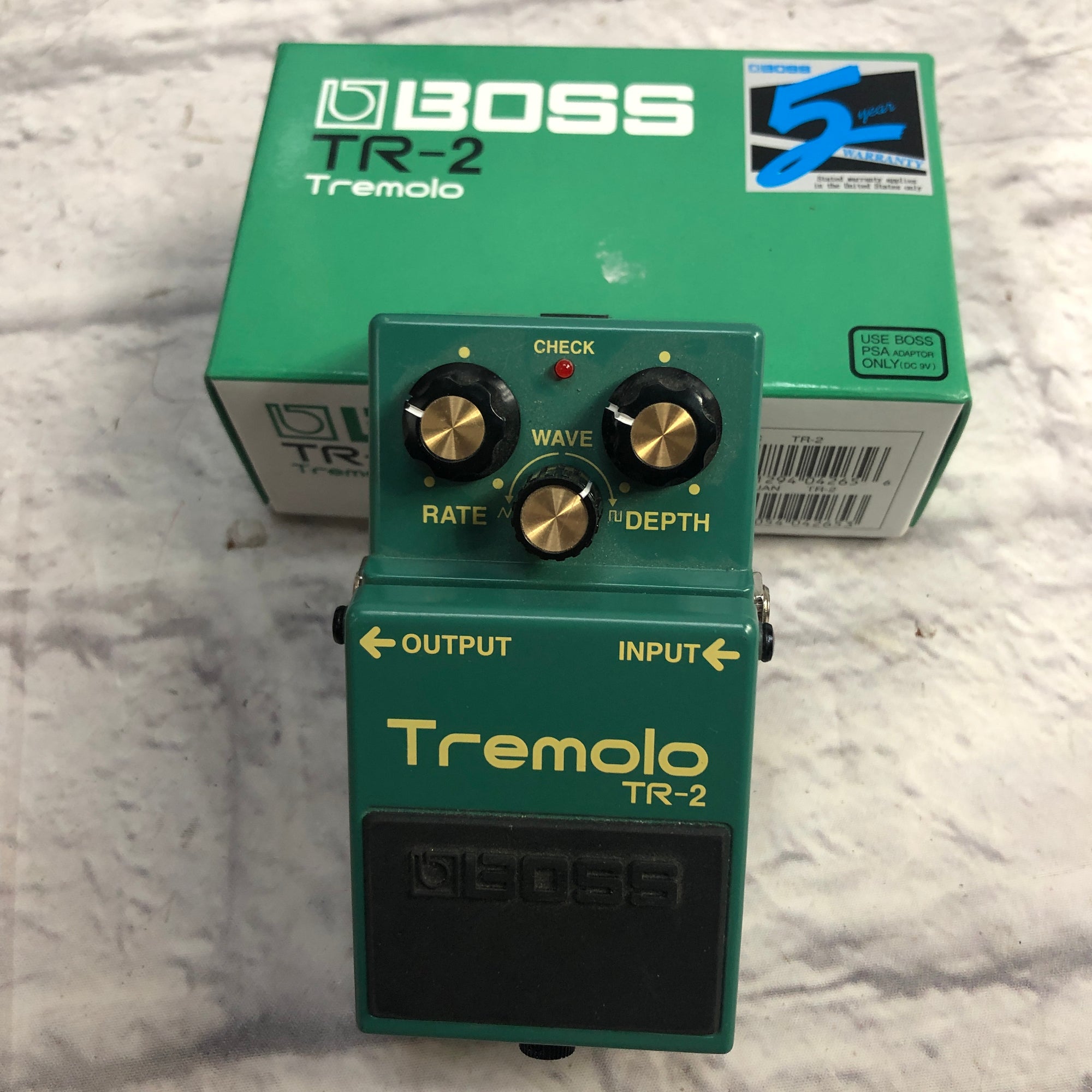 Boss TR-2 Tremolo Pedal