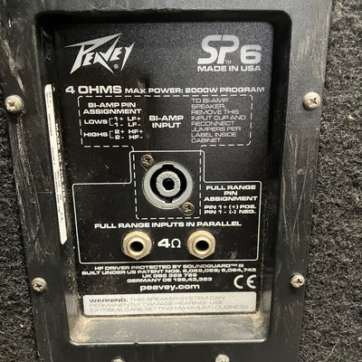 Peavey SP6 Passive PA Pair