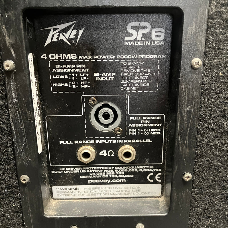 Peavey SP6 Passive PA Pair - Evolution Music