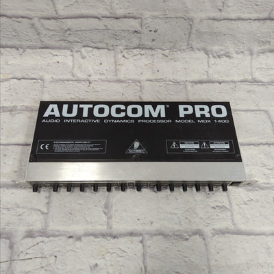 Behringer MDX1400 Rack Compressor Limiter