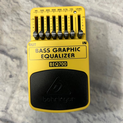 Behringer Bass Graphic EQ Equalizer Pedal