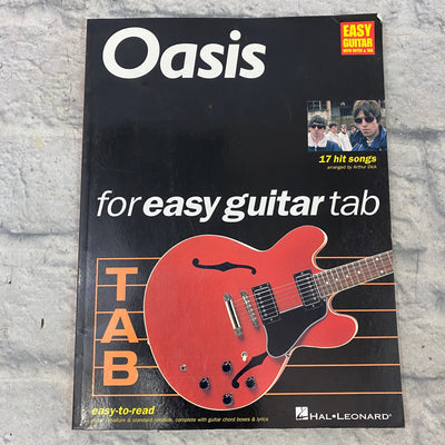Hal Leonard Oasis for Easy Guitar Tab Book