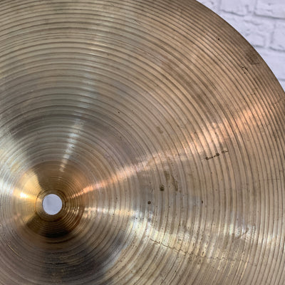 Zildjian 14" New Beat Hi Hats Pair Hollow Logo Stamp 70s 80s